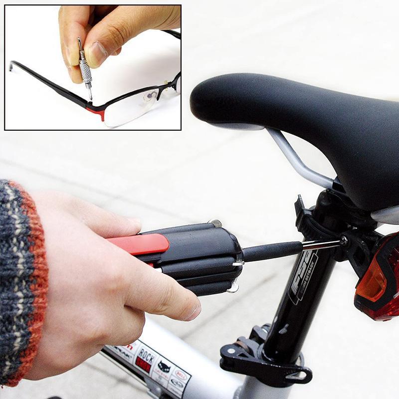 8-in-1 Multi-Tool Schroevendraaier met LED