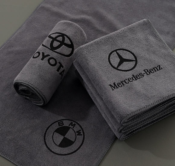 Microvezeldoek met logo - Snelle reiniging