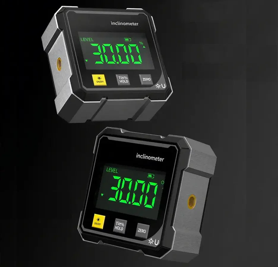 Digitální magnetická laserová úhlová vodováha