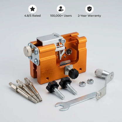 Súprava na ostrenie reťazovej píly (3 hlavy)