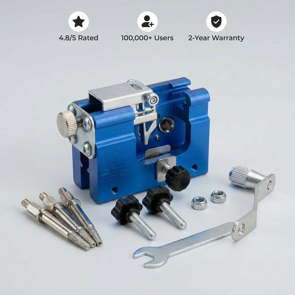 Súprava na ostrenie reťazovej píly (3 hlavy)